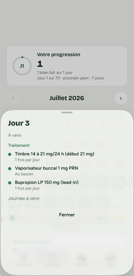 Application mobile Pharmarrêt